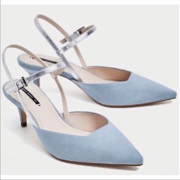 Zara Shoes - Zara Contrasting slingback shoes💕💕💕